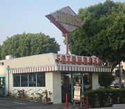 Fatburger restaurant in Los Angeles, California
